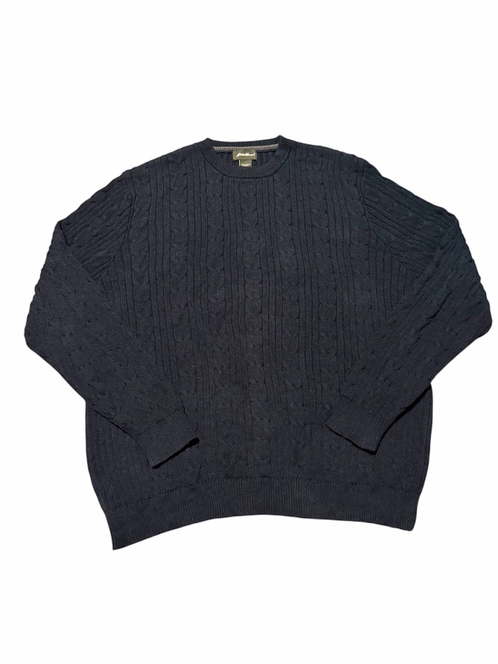 Vintage Eddie Bauer Cotton Fisherman Sweater